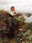 A Pensive Monent by Daniel Ridgway Knight